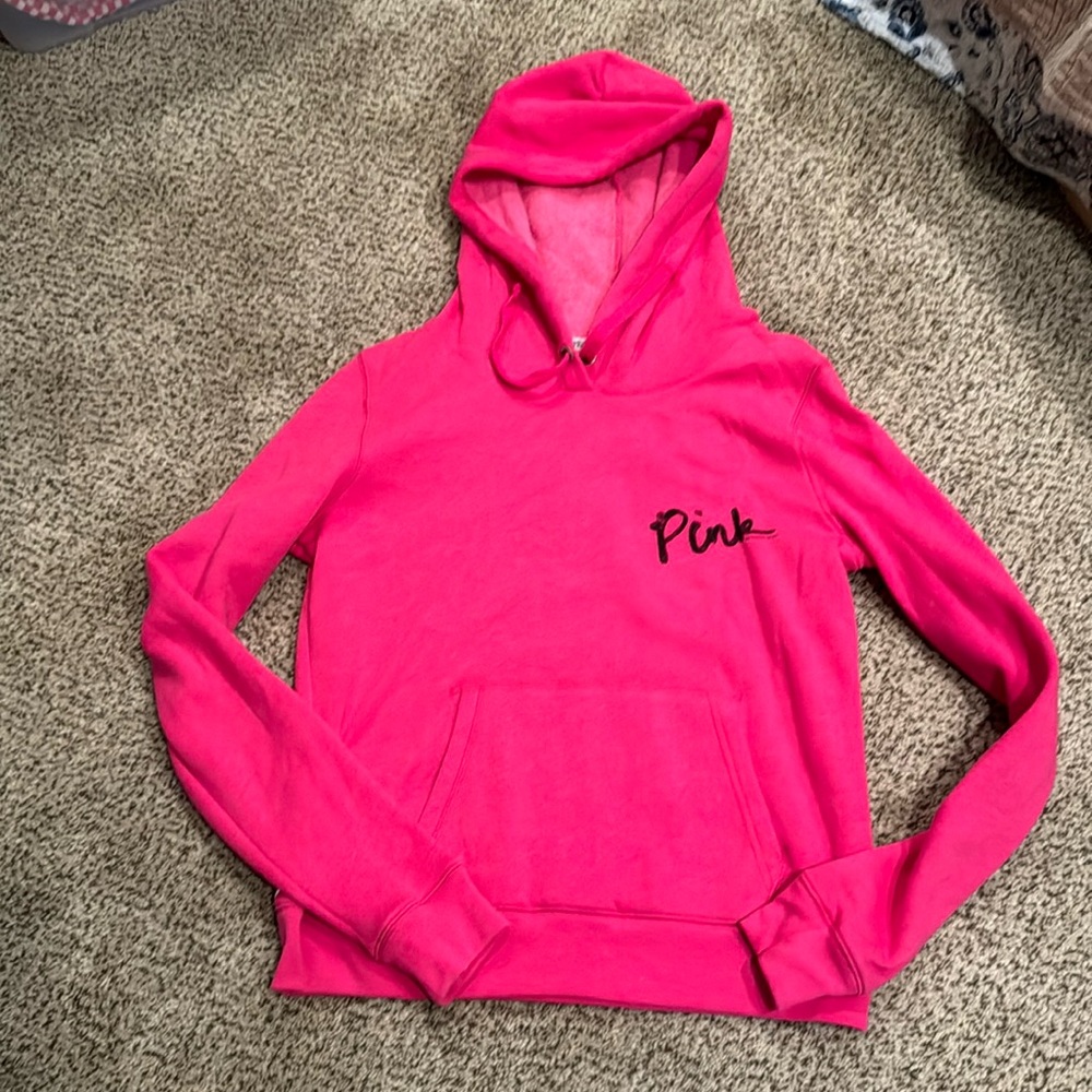PINK hooded sweatshirt